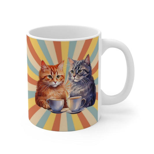 Cat+Coffee=Purrfection Mug - Funny Cat Coffee Cup - Cat Lover Gift for Morning Brew Fans - Love From Snowy Shop