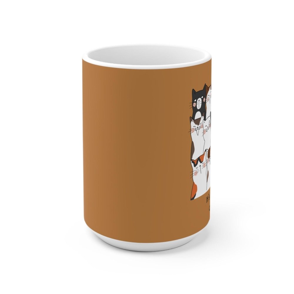 Cute Cat - Puccino Ceramic Mug - Perfect Gift for Cat Lovers, Coffee Lovers, Birthday, Pet Owners, Cat Themed Gift - Love From Snowy Shop
