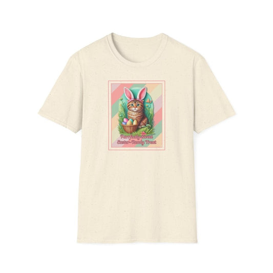 Cute Easter Cat T-Shirt - Purrfectly Sweet Bunny Cat Tee - Spring Gift for Cat Lovers - Love From Snowy Shop