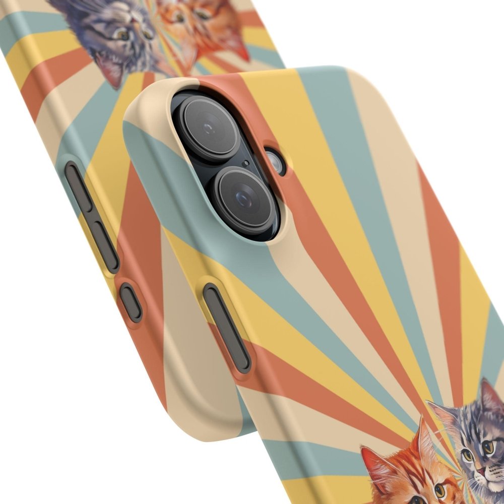 Funny Cat Coffee Phone Case - Cat+Coffee=Purrfection - Cute Gift for Cat & Coffee Fans - Love From Snowy Shop