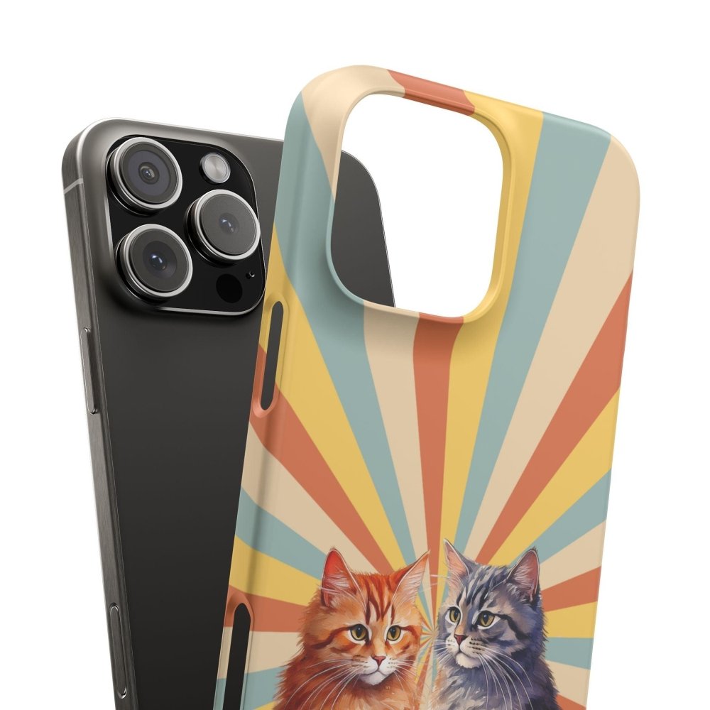 Funny Cat Coffee Phone Case - Cat+Coffee=Purrfection - Cute Gift for Cat & Coffee Fans - Love From Snowy Shop