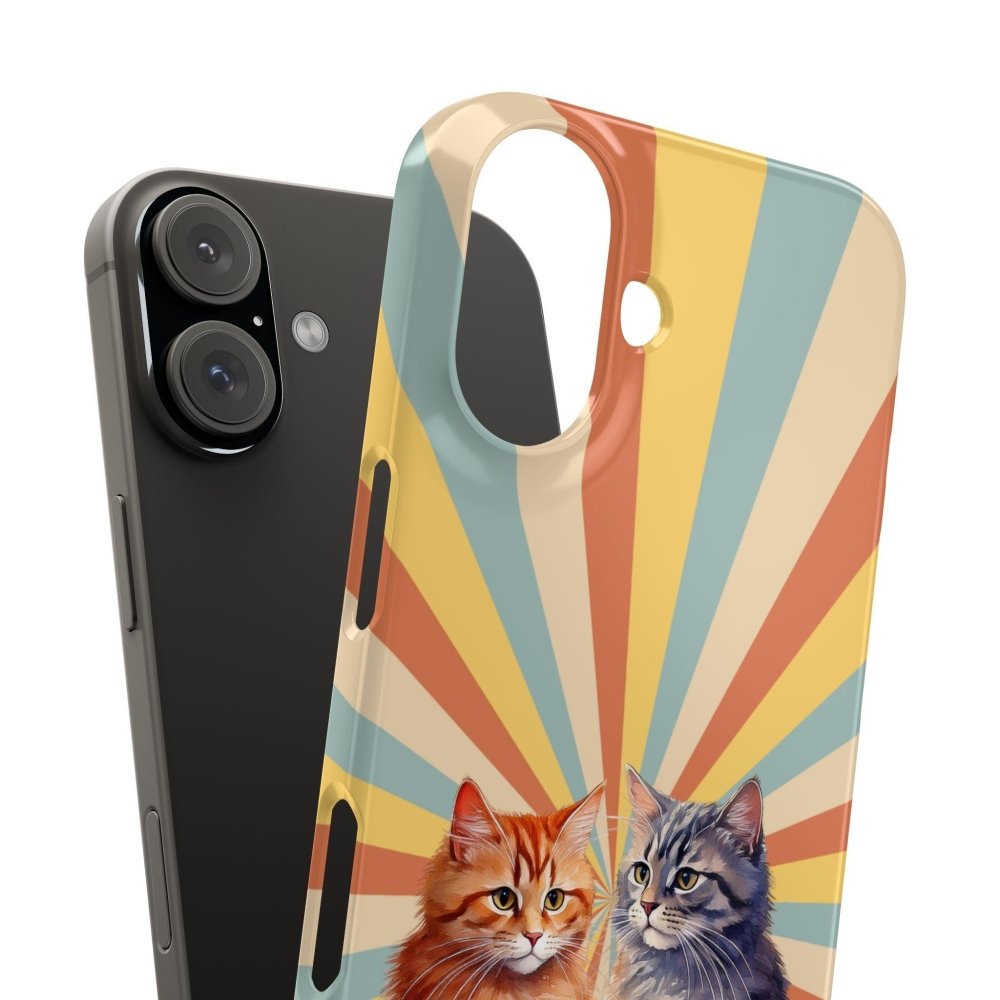 Funny Cat Coffee Phone Case - Cat+Coffee=Purrfection - Cute Gift for Cat & Coffee Fans - Love From Snowy Shop