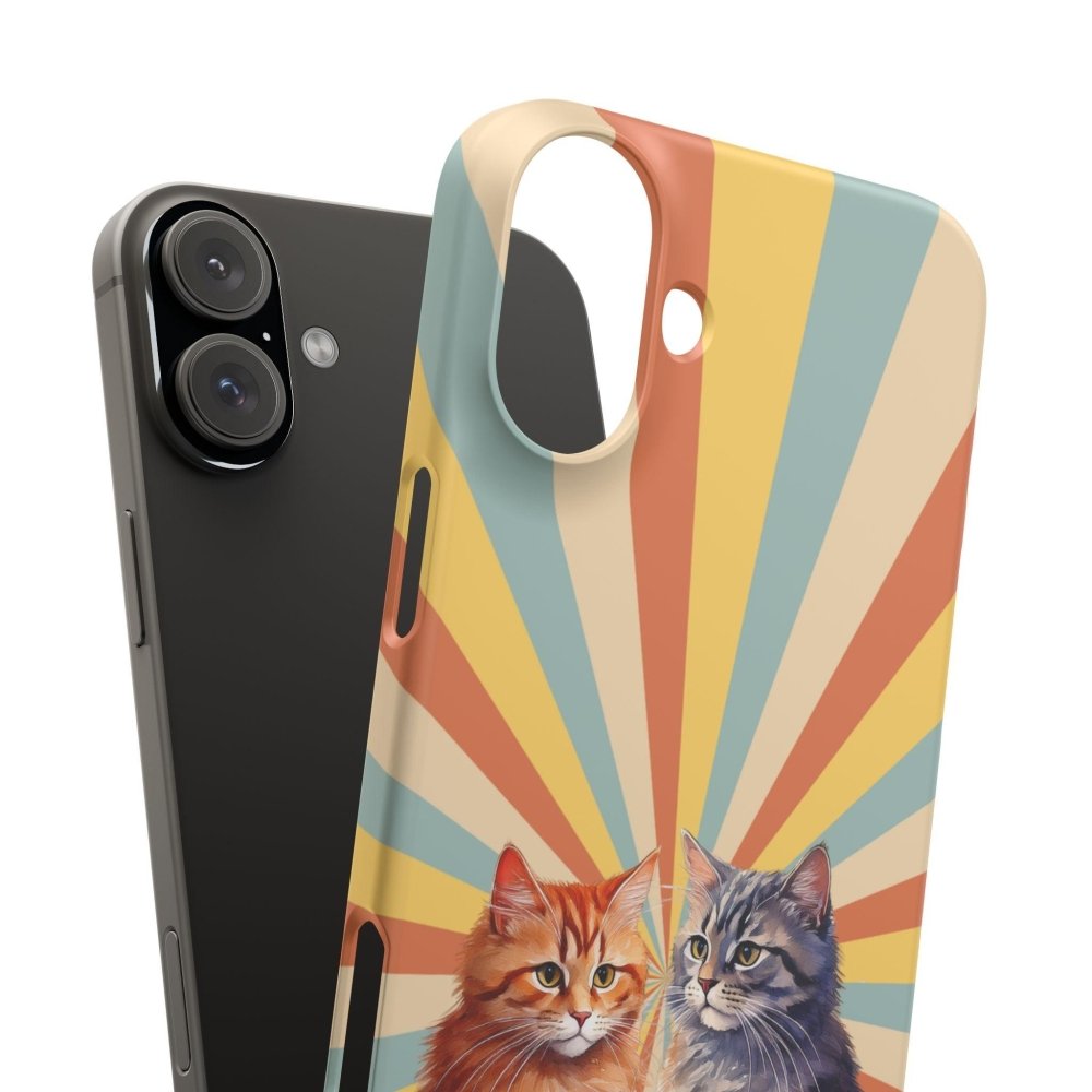 Funny Cat Coffee Phone Case - Cat+Coffee=Purrfection - Cute Gift for Cat & Coffee Fans - Love From Snowy Shop