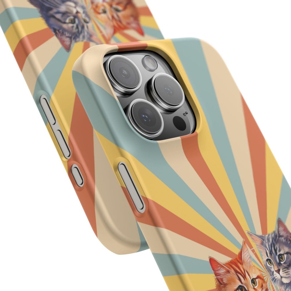 Funny Cat Coffee Phone Case - Cat+Coffee=Purrfection - Cute Gift for Cat & Coffee Fans - Love From Snowy Shop
