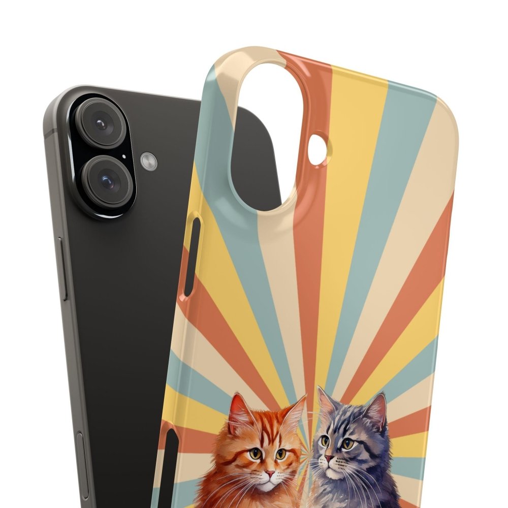 Funny Cat Coffee Phone Case - Cat+Coffee=Purrfection - Cute Gift for Cat & Coffee Fans - Love From Snowy Shop