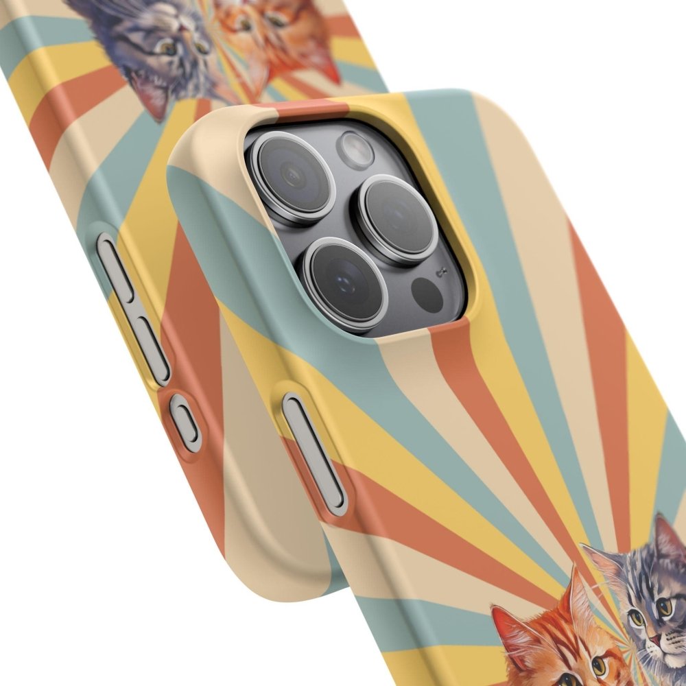 Funny Cat Coffee Phone Case - Cat+Coffee=Purrfection - Cute Gift for Cat & Coffee Fans - Love From Snowy Shop