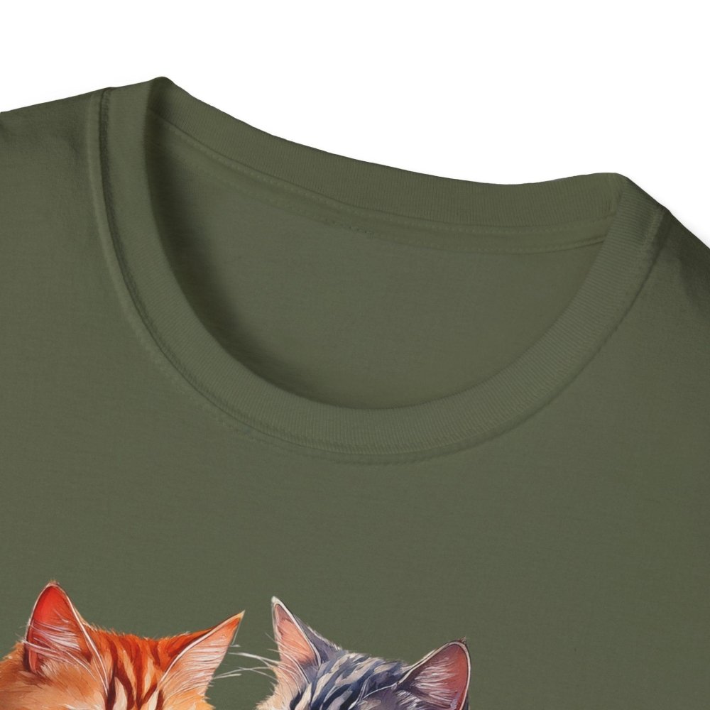 Funny Cat Coffee T-Shirt - Cat+Coffee=Purrfection - Cozy Gift Tee for Cat Lovers & Caffeine Addicts - Love From Snowy Shop