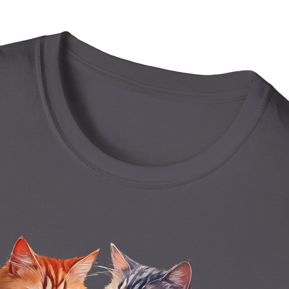 Funny Cat Coffee T-Shirt - Cat+Coffee=Purrfection - Cozy Gift Tee for Cat Lovers & Caffeine Addicts - Love From Snowy Shop