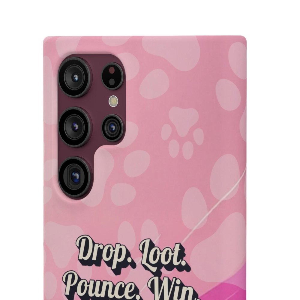 Gamer Cat Phone Case – FortMeow Style Cat Gamer Cover – Funny Gift for Streamers - Love From Snowy Shop
