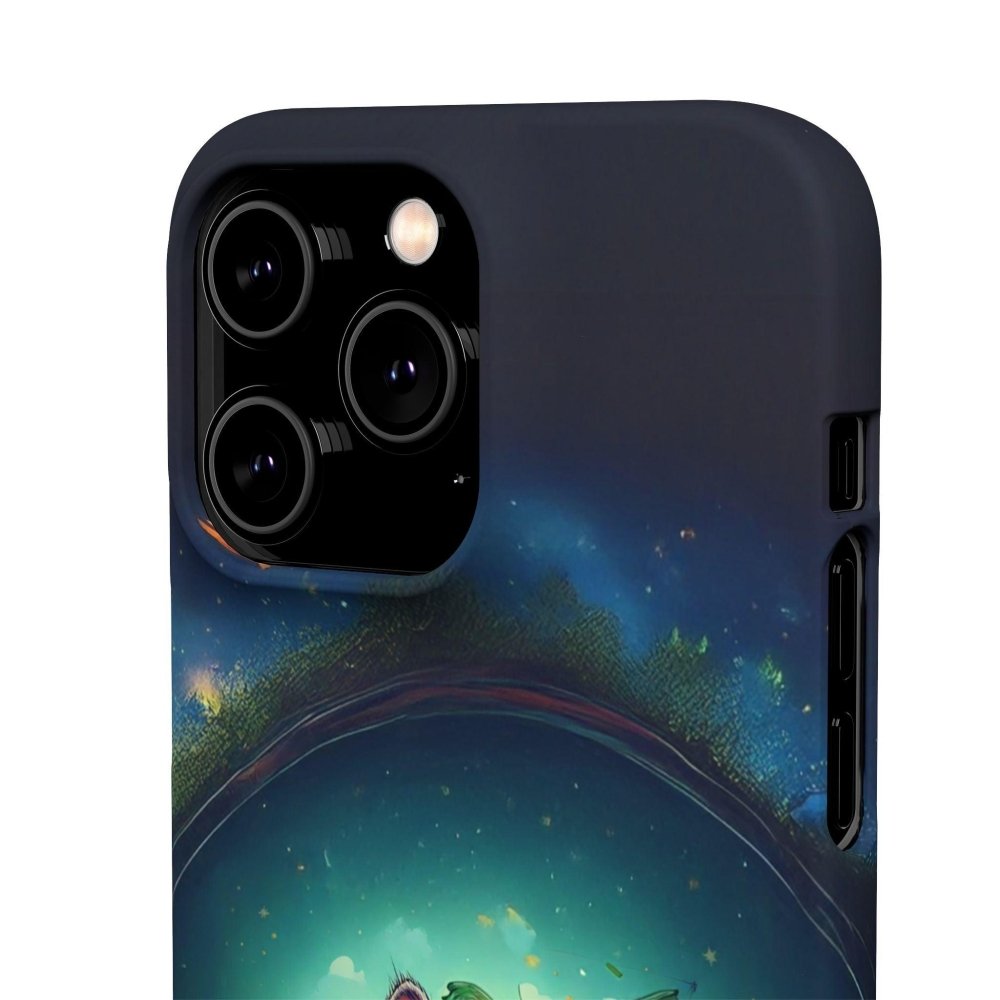 High as a Kite Cat Phone Case - Funny Snap Case for Cat Lovers - Love From Snowy Shop