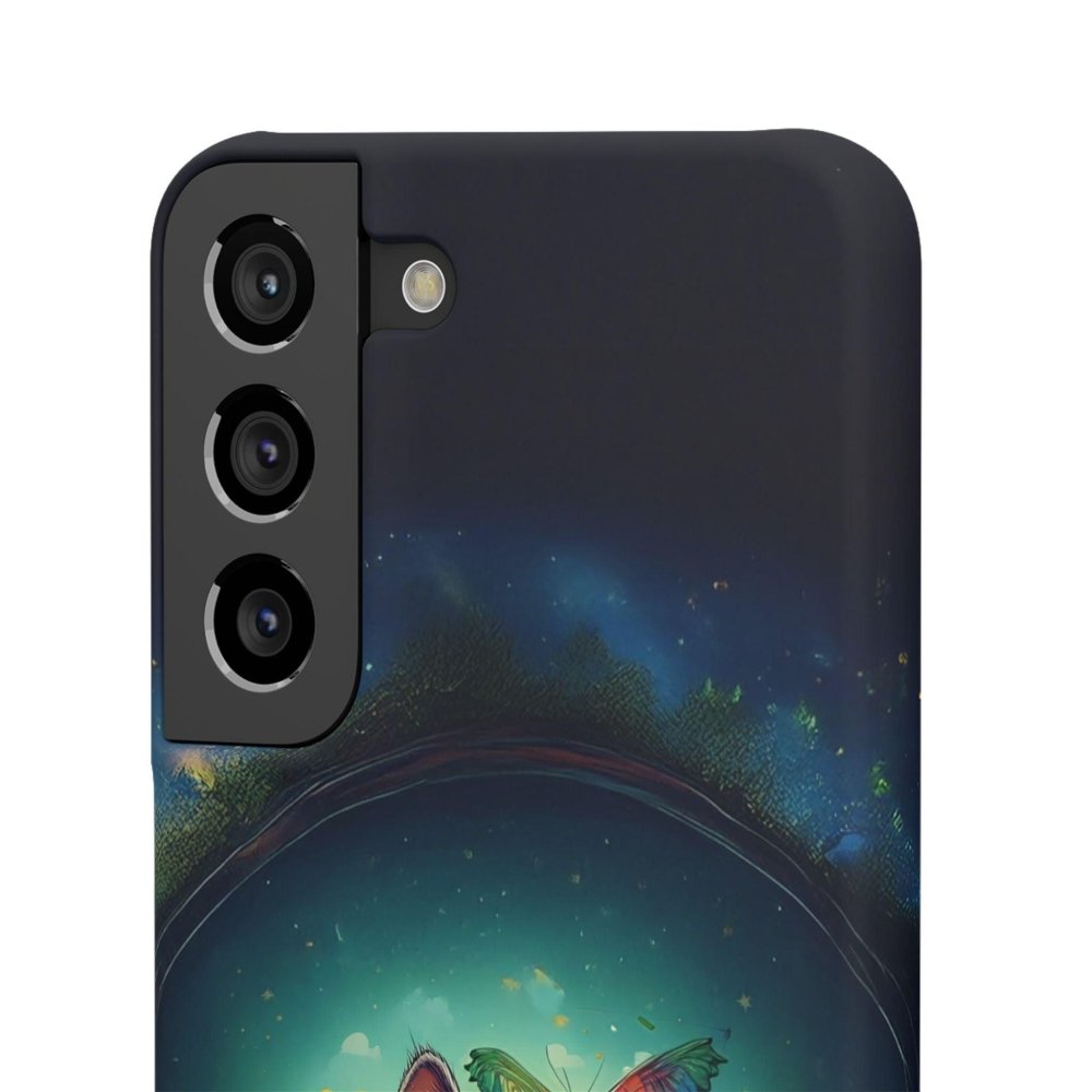 High as a Kite Cat Phone Case - Funny Snap Case for Cat Lovers - Love From Snowy Shop