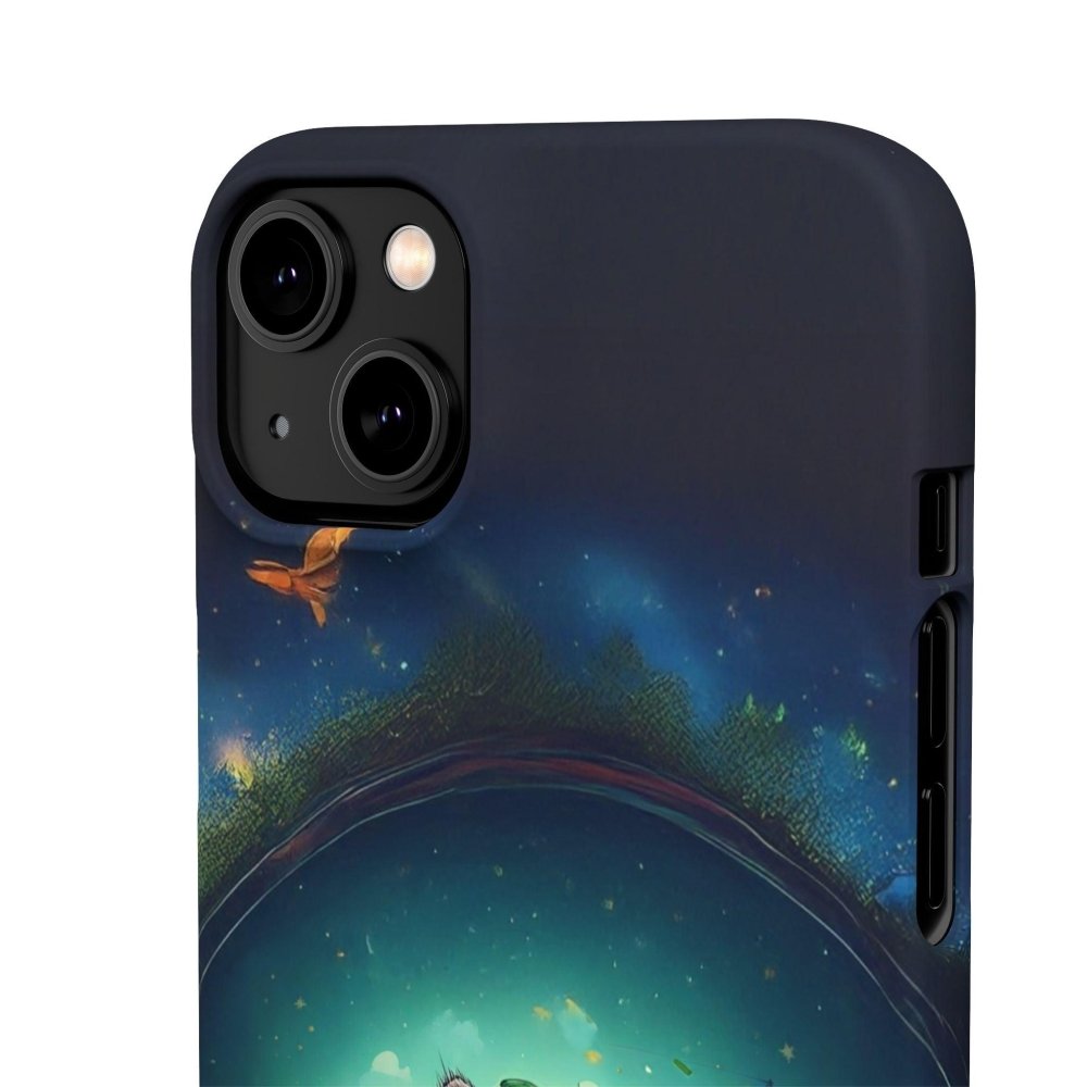 High as a Kite Cat Phone Case - Funny Snap Case for Cat Lovers - Love From Snowy Shop