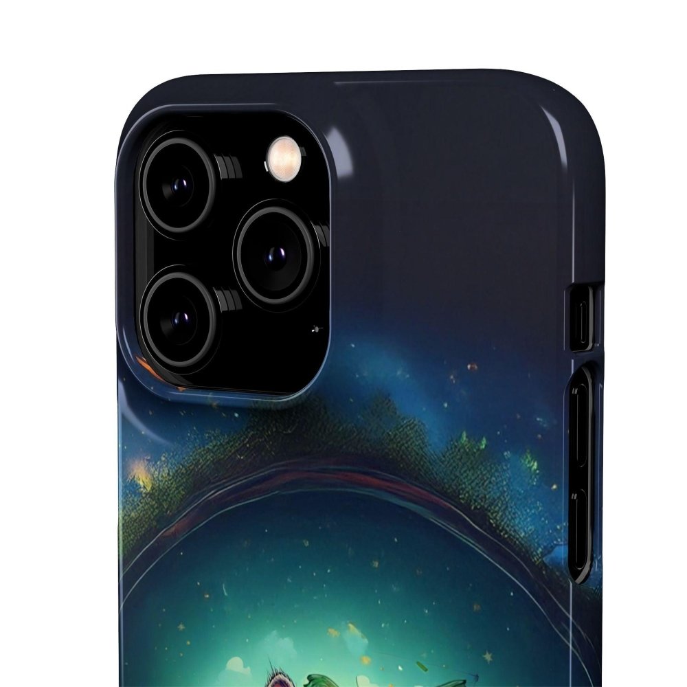 High as a Kite Cat Phone Case - Funny Snap Case for Cat Lovers - Love From Snowy Shop
