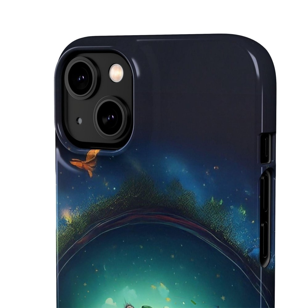 High as a Kite Cat Phone Case - Funny Snap Case for Cat Lovers - Love From Snowy Shop