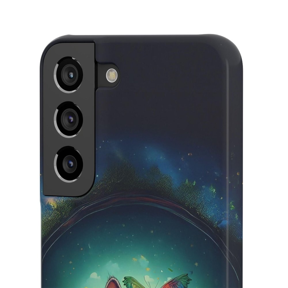 High as a Kite Cat Phone Case - Funny Snap Case for Cat Lovers - Love From Snowy Shop