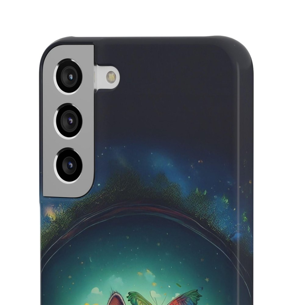 High as a Kite Cat Phone Case - Funny Snap Case for Cat Lovers - Love From Snowy Shop