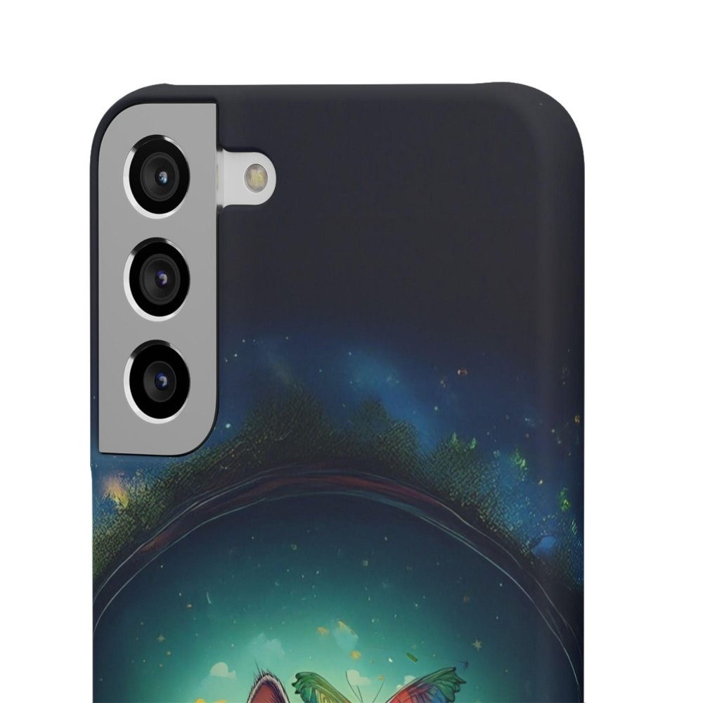 High as a Kite Cat Phone Case - Funny Snap Case for Cat Lovers - Love From Snowy Shop