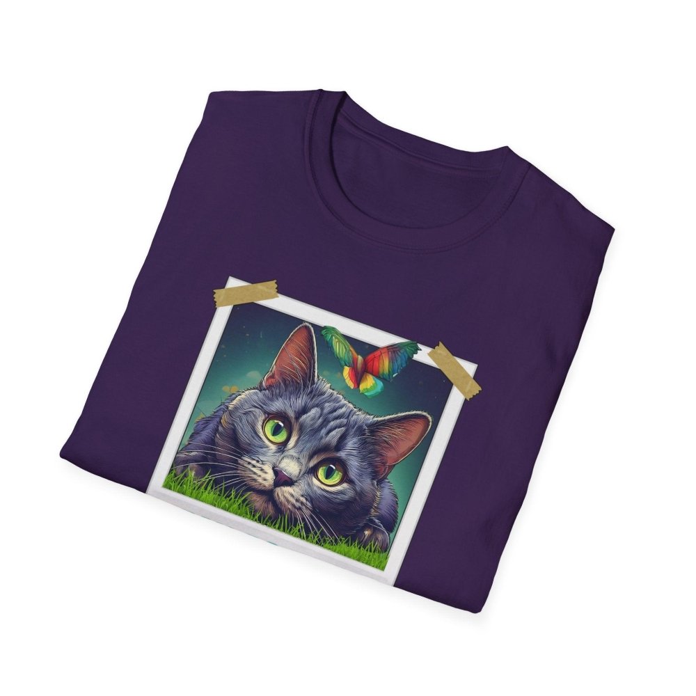 High as a Kite Cat T-Shirt - Funny Catnip Shirt for Cat Lovers - Love From Snowy Shop
