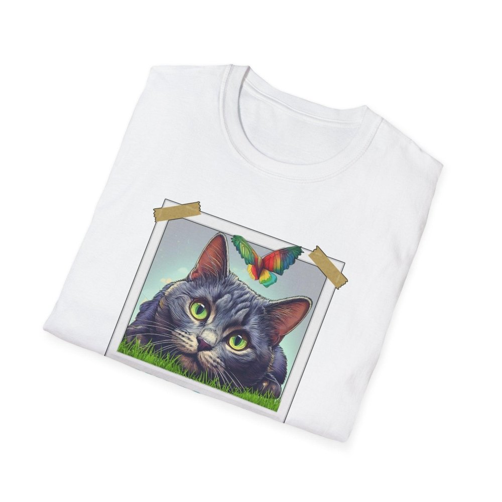 High as a Kite Cat T-Shirt - Funny Catnip Shirt for Cat Lovers - Love From Snowy Shop