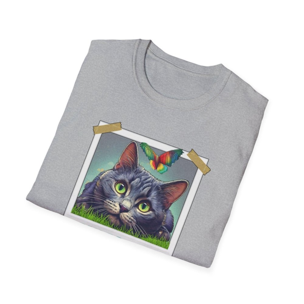 High as a Kite Cat T-Shirt - Funny Catnip Shirt for Cat Lovers - Love From Snowy Shop