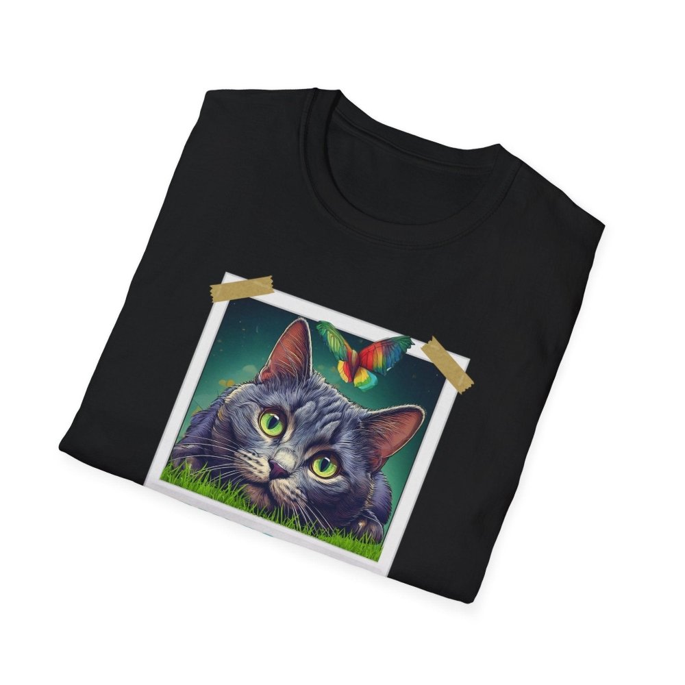 High as a Kite Cat T-Shirt - Funny Catnip Shirt for Cat Lovers - Love From Snowy Shop