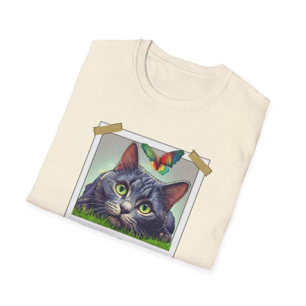 High as a Kite Cat T-Shirt - Funny Catnip Shirt for Cat Lovers - Love From Snowy Shop
