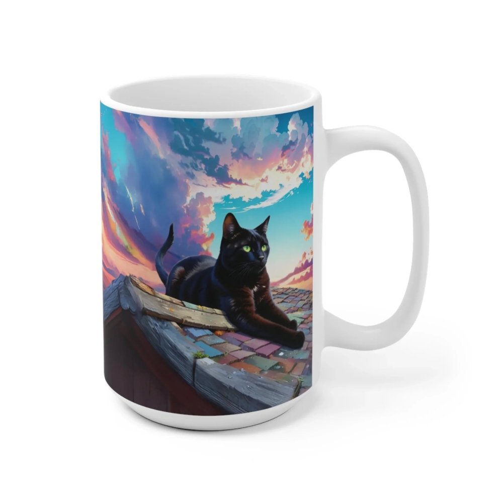 Nap Now, Rule Later Mug - Funny Lazy Cat Coffee Cup - Love From Snowy Shop