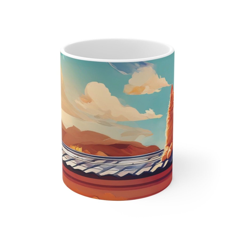 Nine Lives Infinite Love Cat Mug - Sentimental Cat Lover Coffee Cup - Feline Forever Gift - Love From Snowy Shop