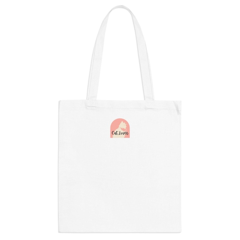 Nine Lives Infinite Love Cat Tote Bag - Reusable Cat Lover Bag - Sentimental Gift Idea - Love From Snowy Shop