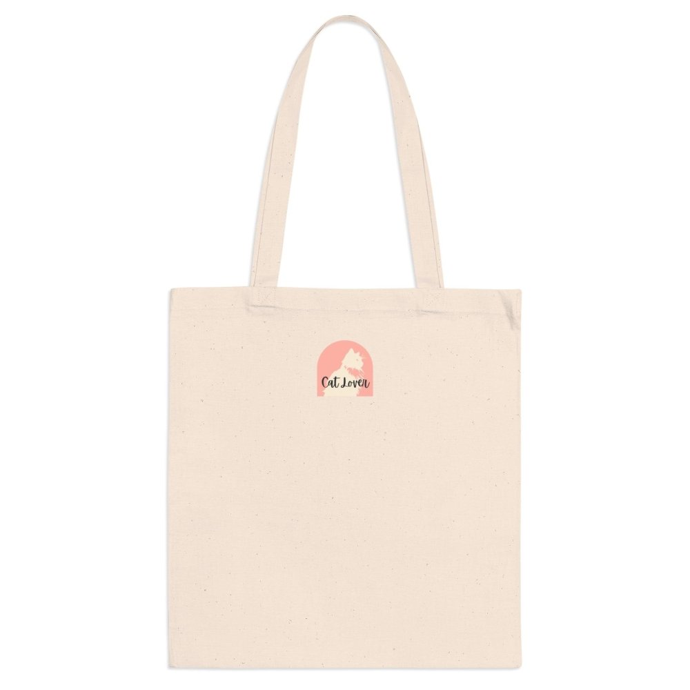 Nine Lives Infinite Love Cat Tote Bag - Reusable Cat Lover Bag - Sentimental Gift Idea - Love From Snowy Shop