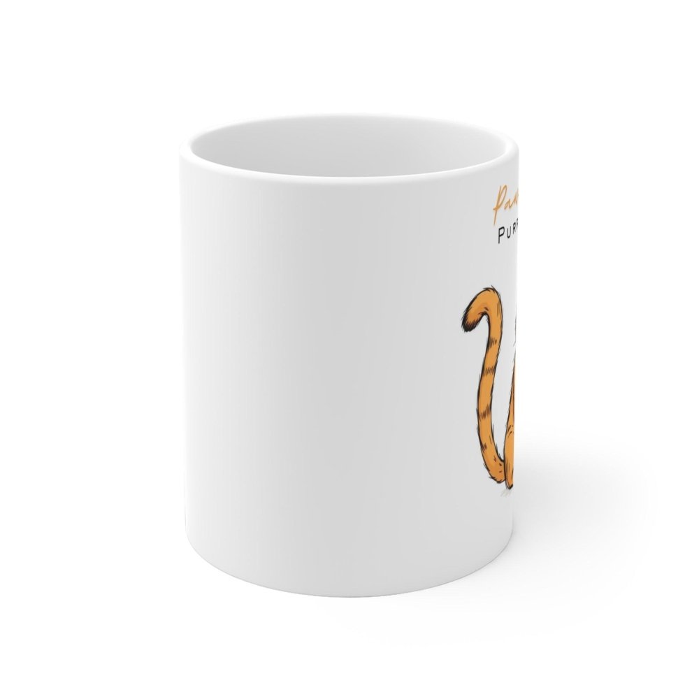 Pawsitively Purr fessional Cat Mug - Funny Office Coffee Cup - Love From Snowy Shop