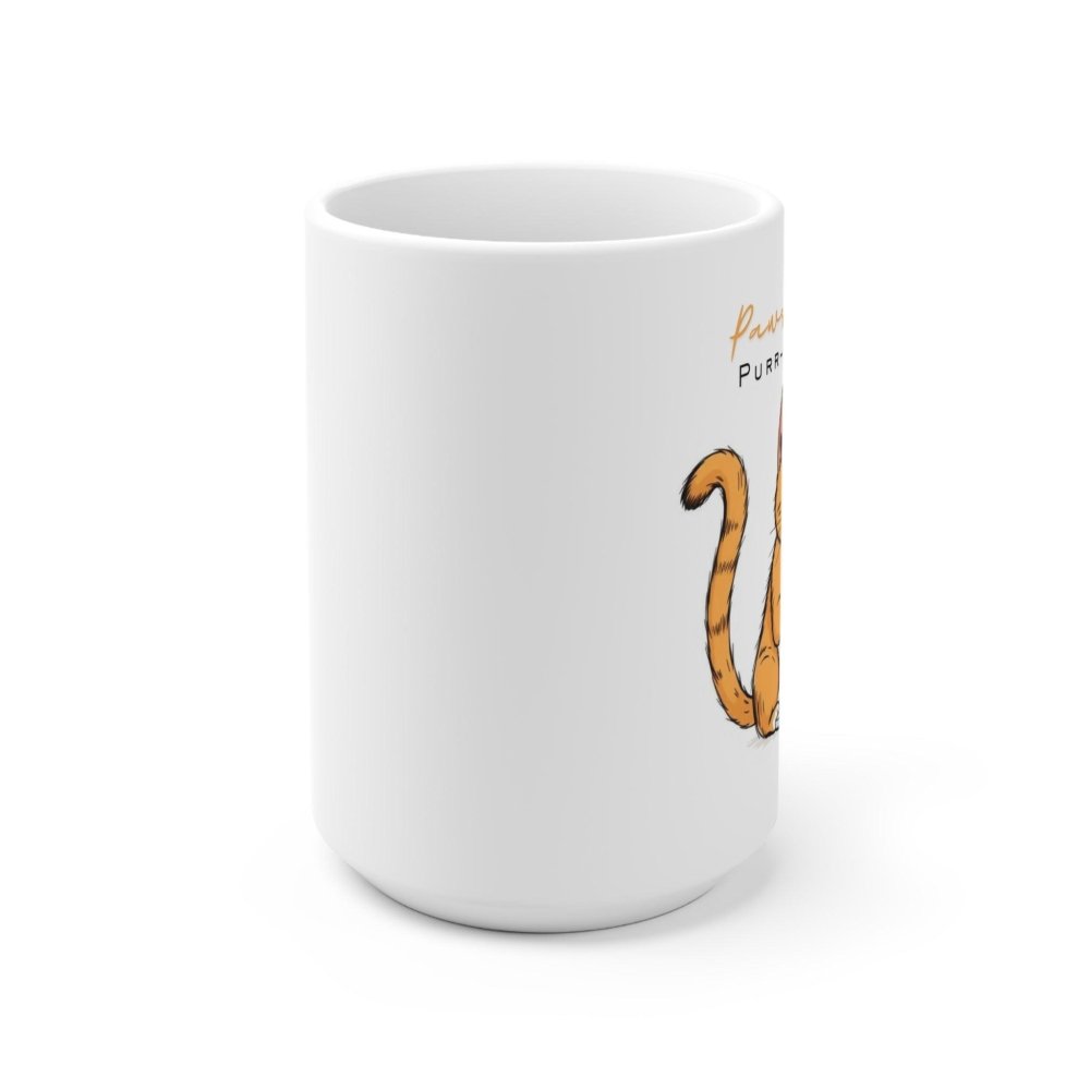 Pawsitively Purr fessional Cat Mug - Funny Office Coffee Cup - Love From Snowy Shop