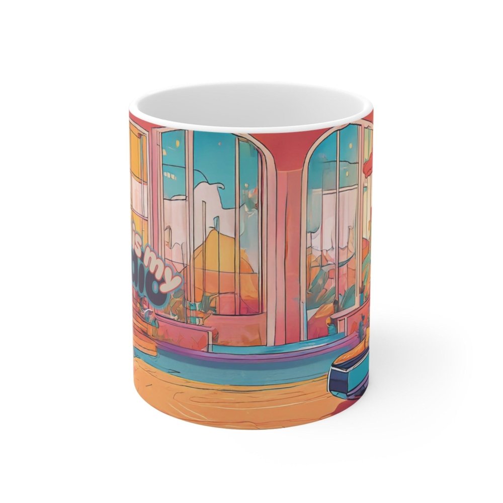 Purring Is My Cardio Cat Mug - Cute Funny Gift for Cat Lover - Love From Snowy Shop